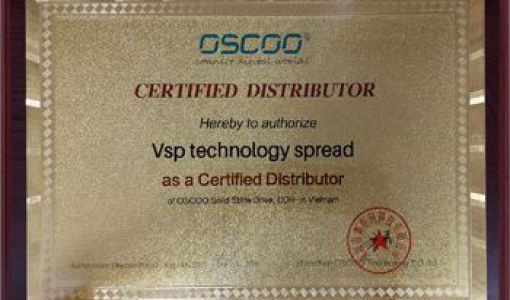 Chứng nhận Vision VSP nhà phân phối độc quyền các sản phẩm OSCCO tại Việt Nam