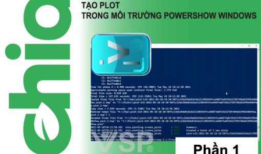 Tạo plotting bằng CLI Commands PowerShell trong Win 10