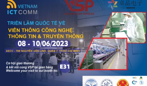 VSP Đồng hành cùng Triển lãm Quốc tế về Viễn thông, CNTT và Truyền thông – ICT COMM VIETNAM 2023.