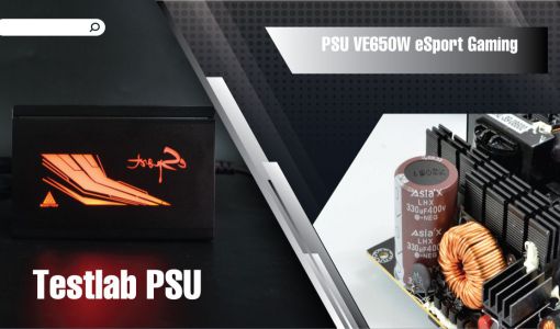 Đánh giá bộ nguồn VSPTECH esport gaming 650W công suất thực 