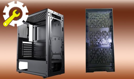 Hướng dẫn tháo mặt kính trước để gắn fan cho các dòng case của VSP