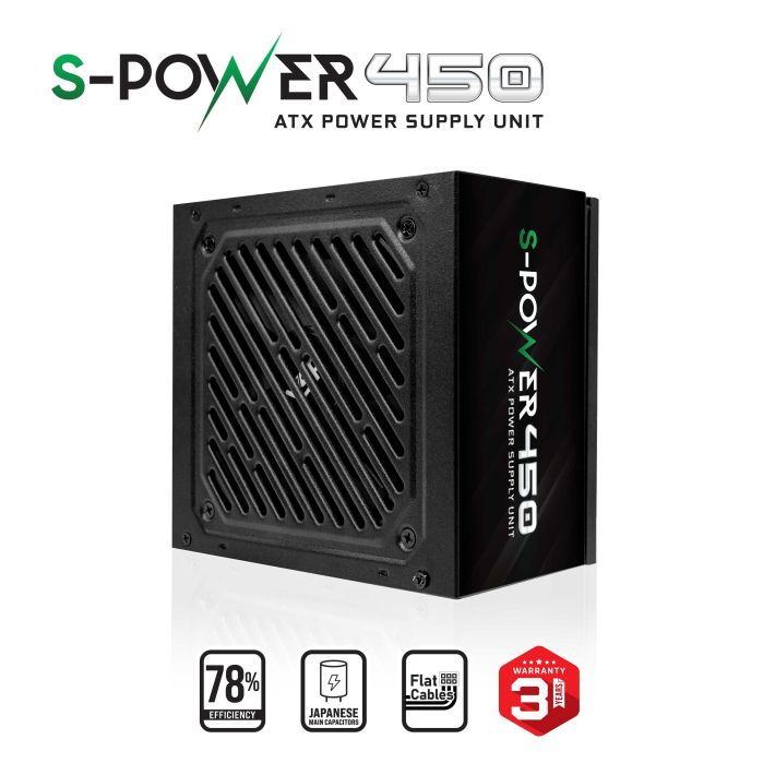Bộ nguồn máy tính S-Power 450 - 450W