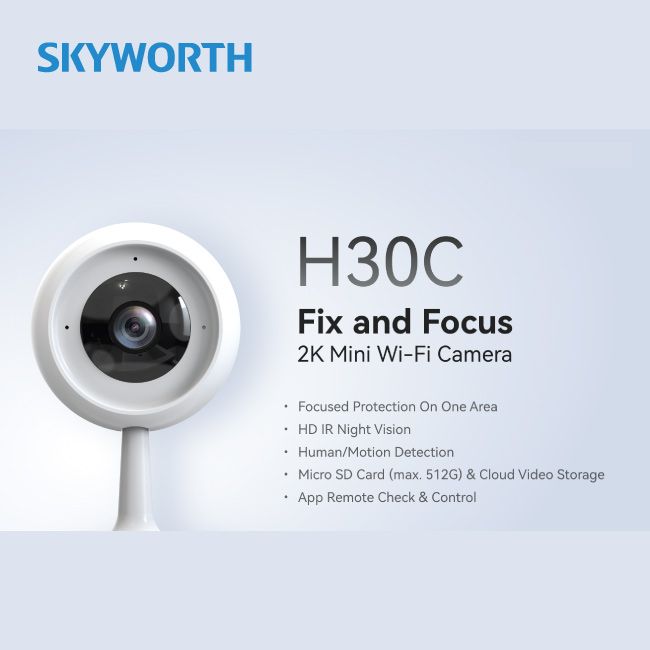 CAMERA WIFI SKYWORTH H30C
