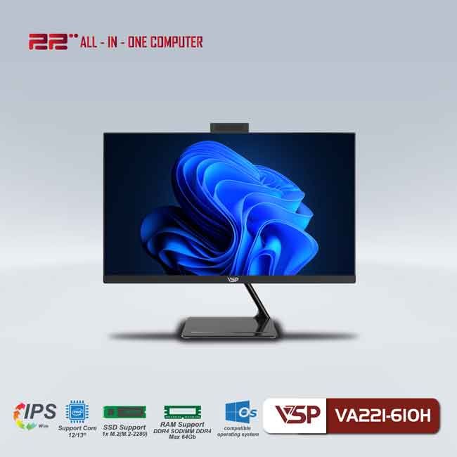 Máy tính để bàn VSP All in One VA221-610H/21.45