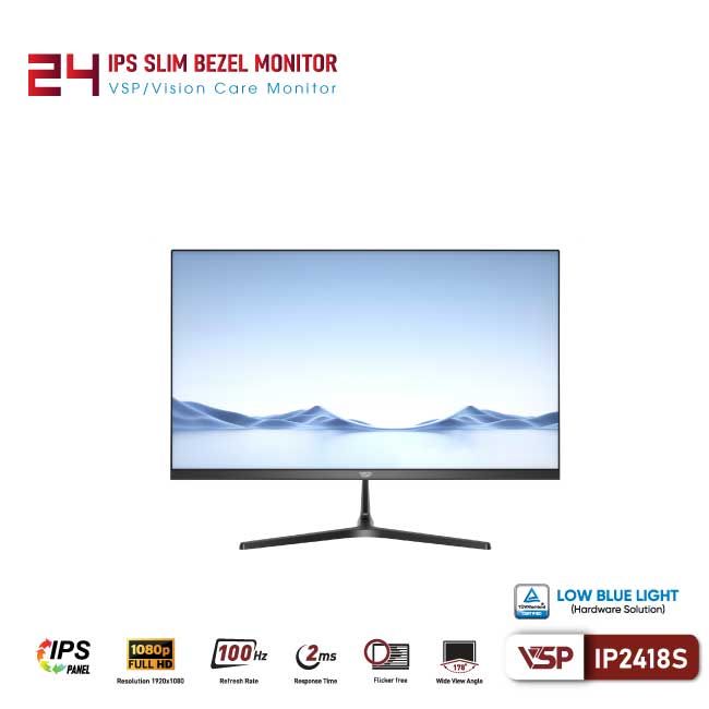 Màn hình VSP IPS IP2418S - 100Hz - 2ms