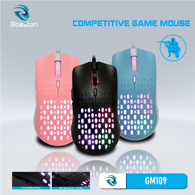 Chuột Bosston GM109 Gaming 7.200DPI