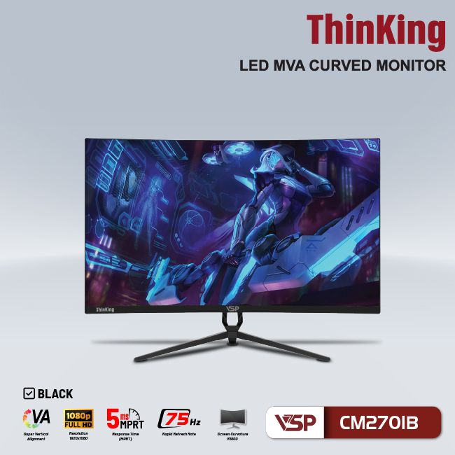 Màn hình cong LCD Thinking VSP 27