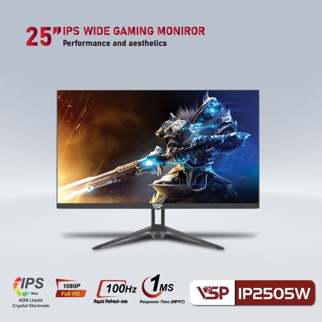 Màn hình phẳng 25 inch 100Hz 1ms IP2505W