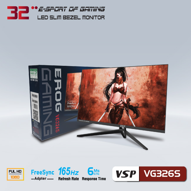 Màn hình phẳng VSP FHD 32inch ESport Gaming VG326S