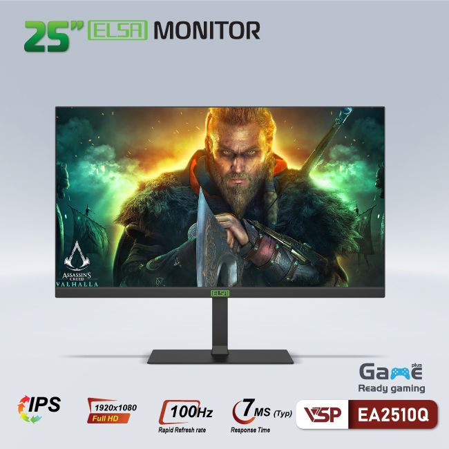 MÀN HÌNH ELSA EA251Q  25 inch 100Hz