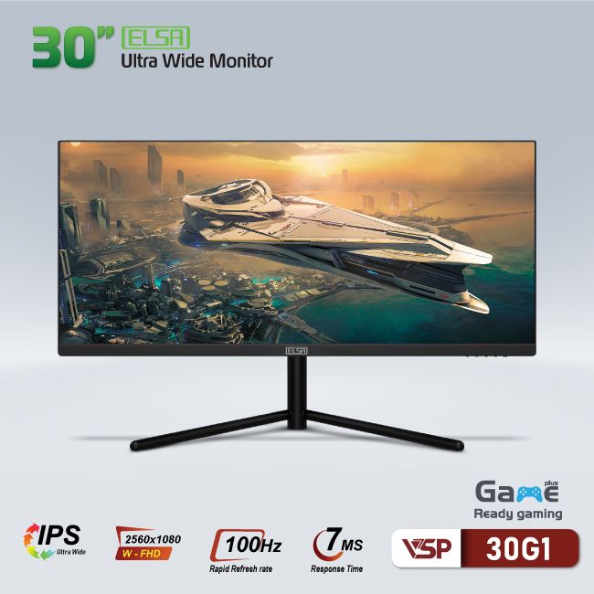 Màn hình Ultrawide Gaming Elsa 30G1 