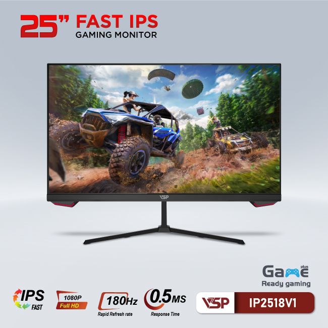 MÀN HÌNH VSP FAST IPS - IP2518V1 - 25 inch - 180Hz - 0.5ms