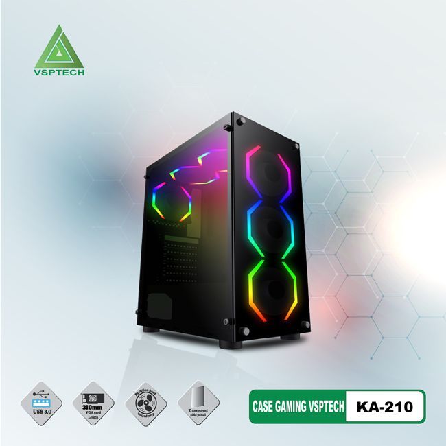 Vỏ Case Máy Tính VSPTECH KA-210