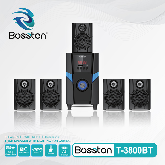 Loa vi tính Bosston bluetooth 5.1 T3800-BT