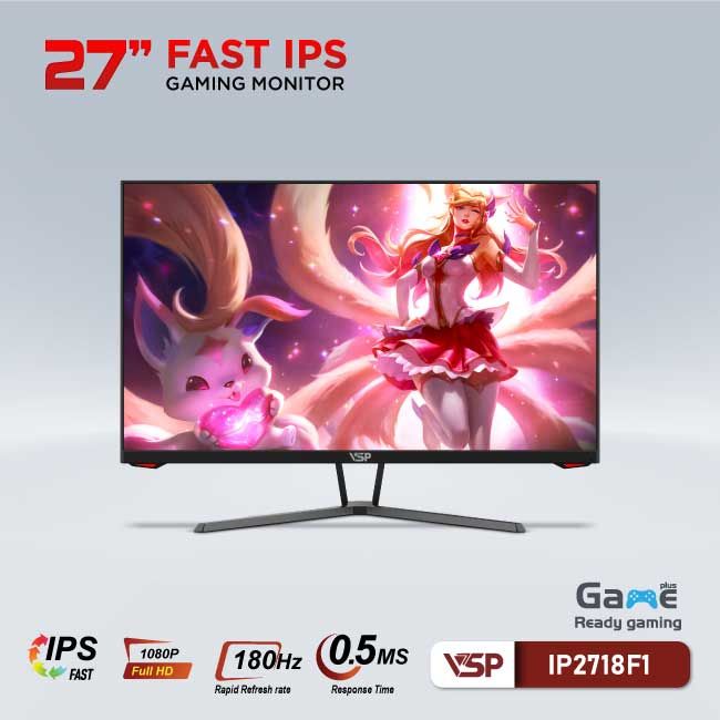 MÀN HÌNH VSP FAST IPS - IP2718F1 - 180Hz - 0.5ms 