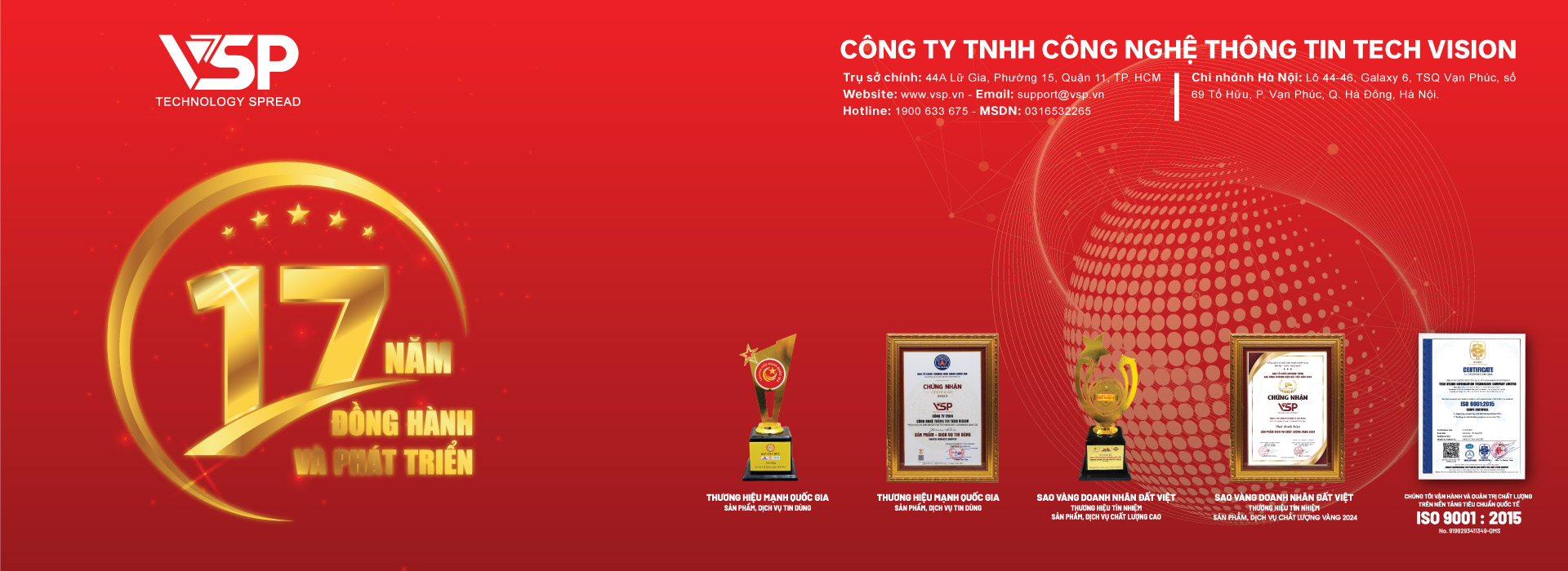 Thư TGĐ VSP gửi lời tri ân